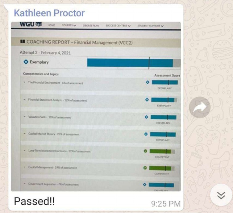 Take my online wgu proctored test for me Wgu online class